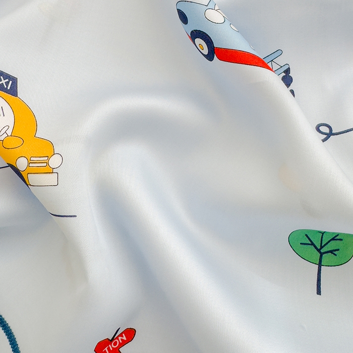 91家纺网 家纺一手货源 找家纺 良佐生活 2026新款60支天丝卡通枕套 汽车小镇