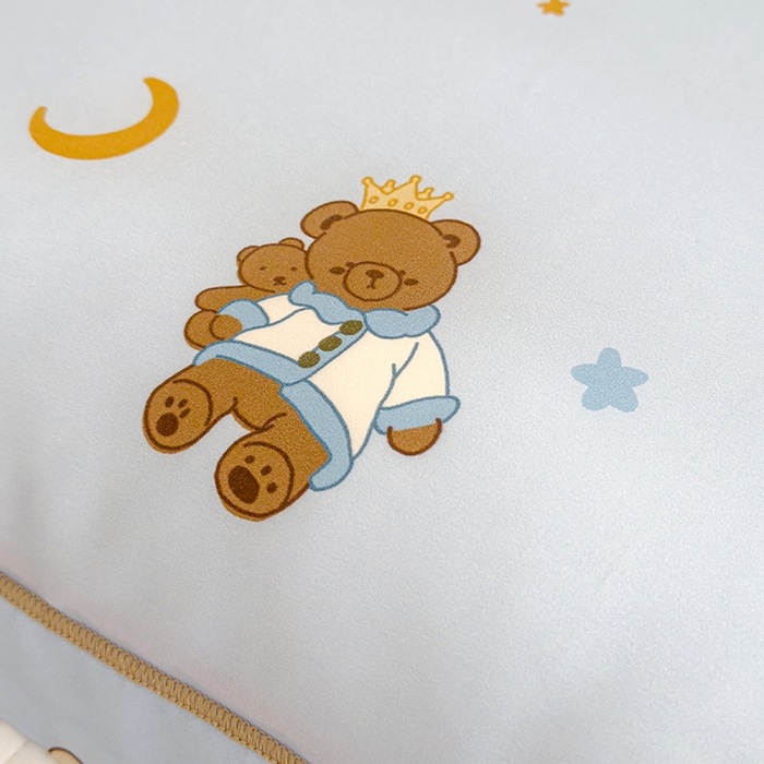 91家纺网 家纺一手货源 找家纺 良佐生活 2026新款60支天丝卡通枕套 云朵小熊