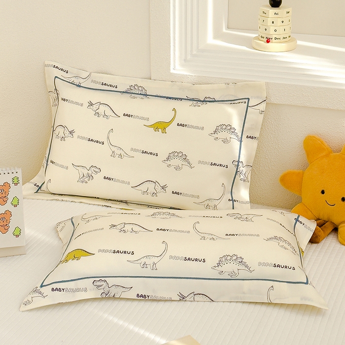 良佐生活 2026新款60支天丝卡通枕套 侏罗纪公园