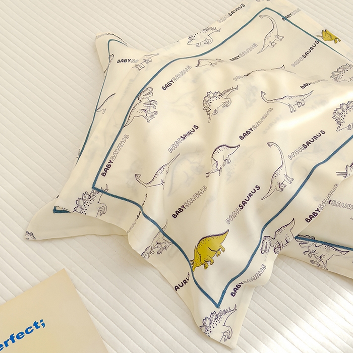 91家纺网 家纺一手货源 找家纺 良佐生活 2026新款60支天丝卡通枕套 侏罗纪公园