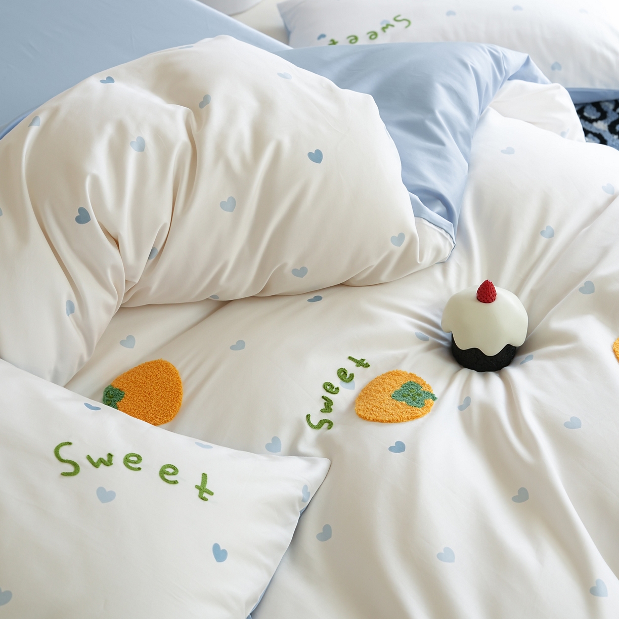 91家纺网 家纺一手货源 找家纺 （总）雅居纺家纺 2026新款50长绒棉满版绣花四件套