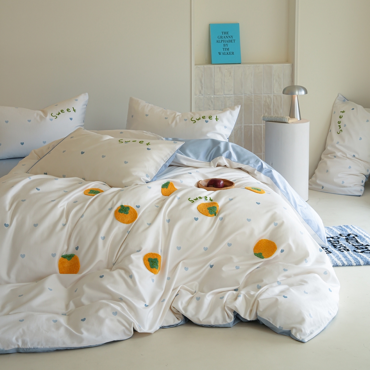 91家纺网 家纺一手货源 找家纺 （总）雅居纺家纺 2026新款50长绒棉满版绣花四件套