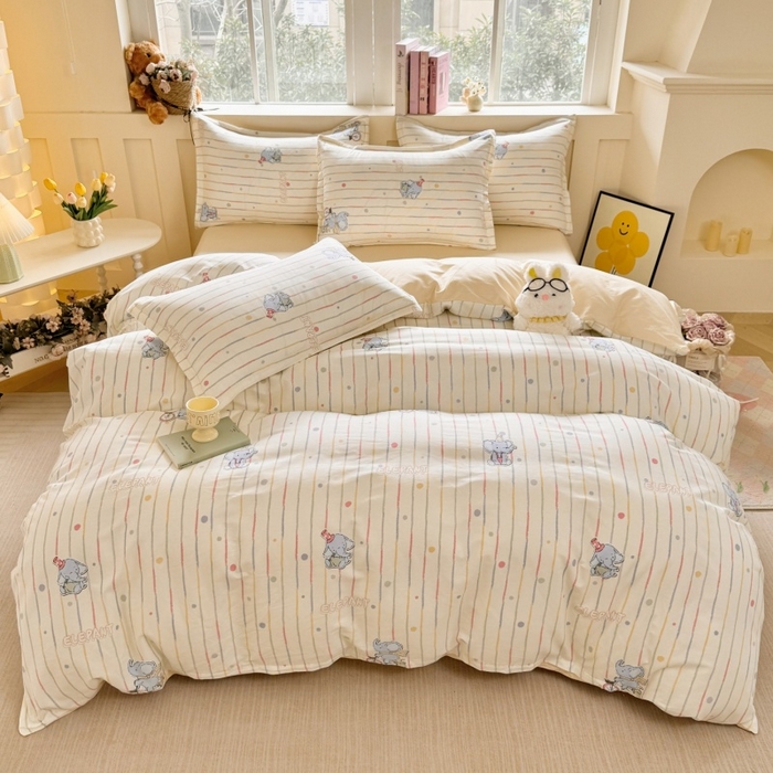 91家纺网 家纺一手货源 找家纺 （总）简冠家纺 2026新款12868印花全棉单被套