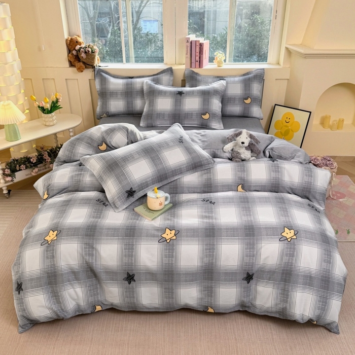 91家纺网 家纺一手货源 找家纺 （总）简冠家纺 2026新款12868印花全棉单被套