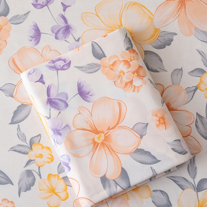 91家纺网 家纺一手货源 找家纺 居美良品 2026新款升级面料人字纹老粗布床单单件枕套可做凉席二三件套 静谧时光