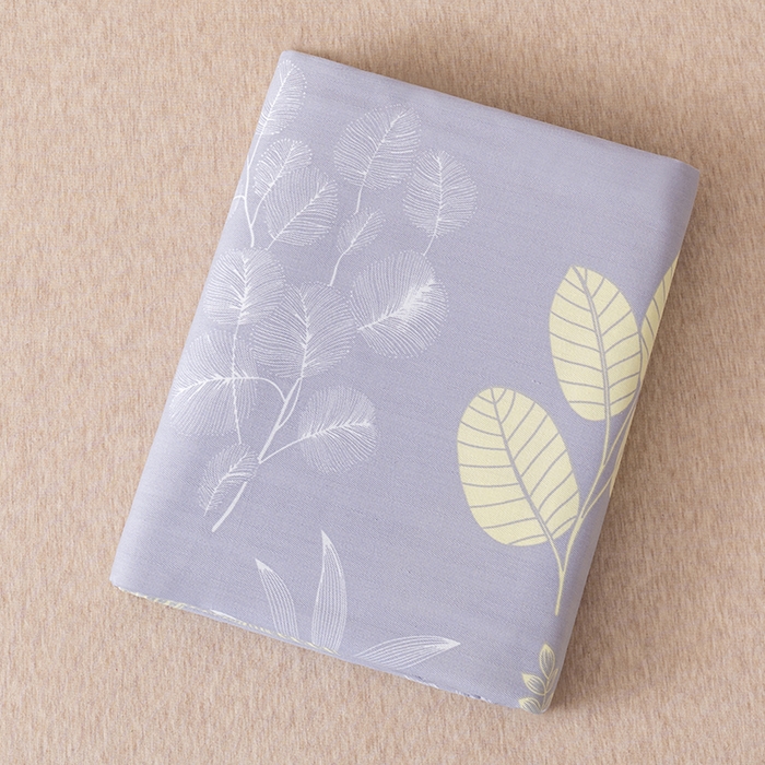 91家纺网 家纺一手货源 找家纺 居美良品 2026新款升级面料人字纹老粗布床单单件枕套可做凉席二三件套 灰雾迷踪