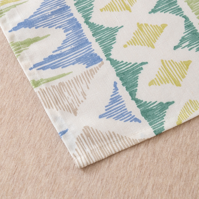 91家纺网 家纺一手货源 找家纺 居美良品 2026新款升级面料人字纹老粗布床单单件枕套可做凉席二三件套 极简空间