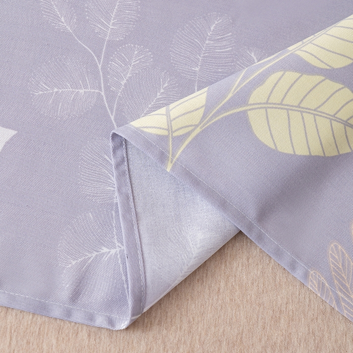 91家纺网 家纺一手货源 找家纺 居美良品 2026新款升级面料人字纹老粗布床单单件枕套可做凉席二三件套 灰雾迷踪