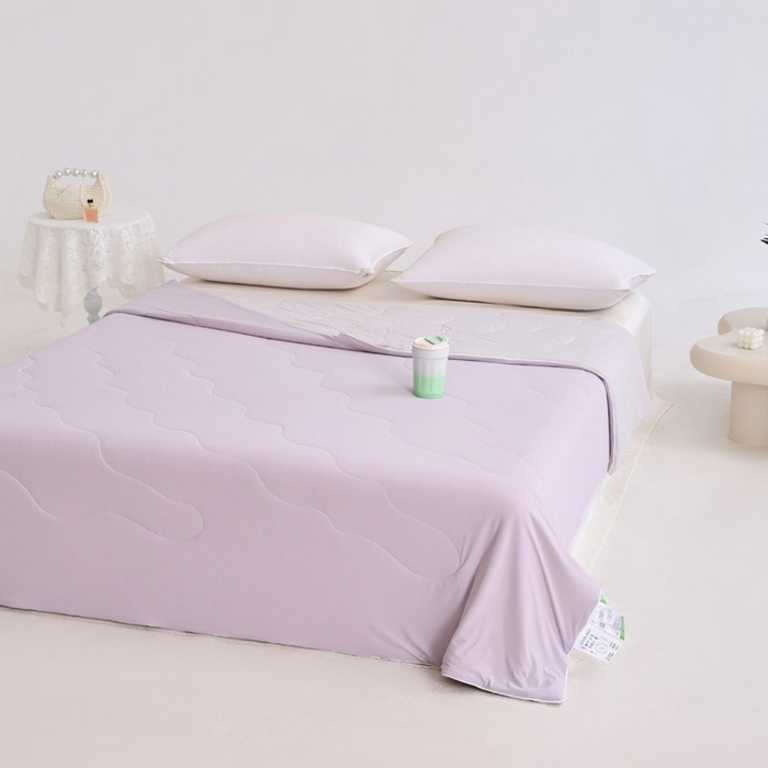 91家纺网 家纺一手货源 找家纺 （总）盛凡家纺 2026新款凉感A类锦氨（170克）55大豆抗菌夏被夏凉被空调被（配礼盒）