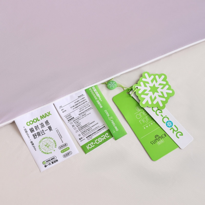 91家纺网 家纺一手货源 找家纺 盛凡家纺 2026新款凉感A类锦氨（170克）55大豆抗菌夏被夏凉被空调被（配礼盒） 曙光紫+幻影灰