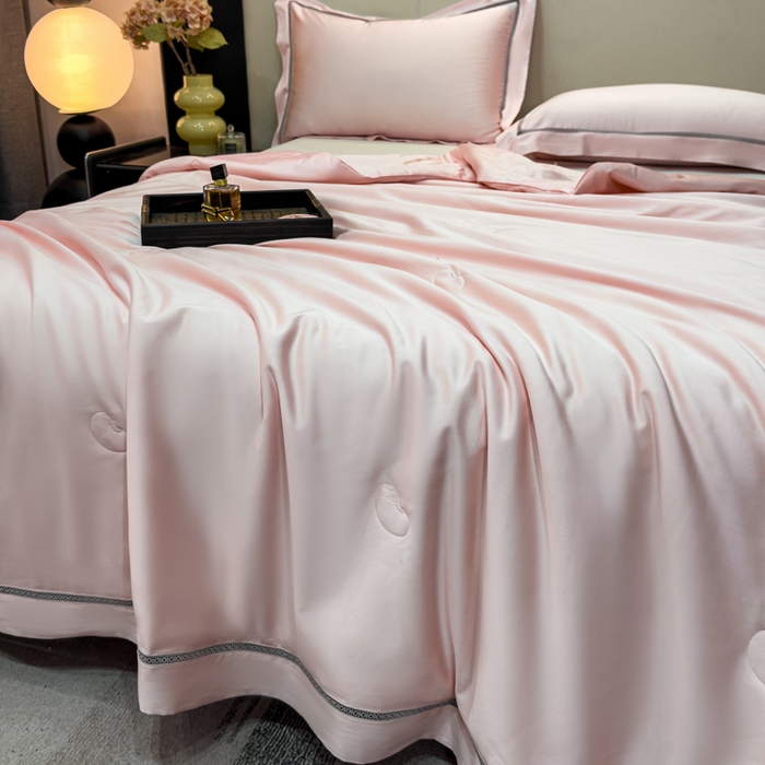 91家纺网 家纺一手货源 找家纺 （总）盛凡家纺 2026新款A类天丝棉夏被被子被芯