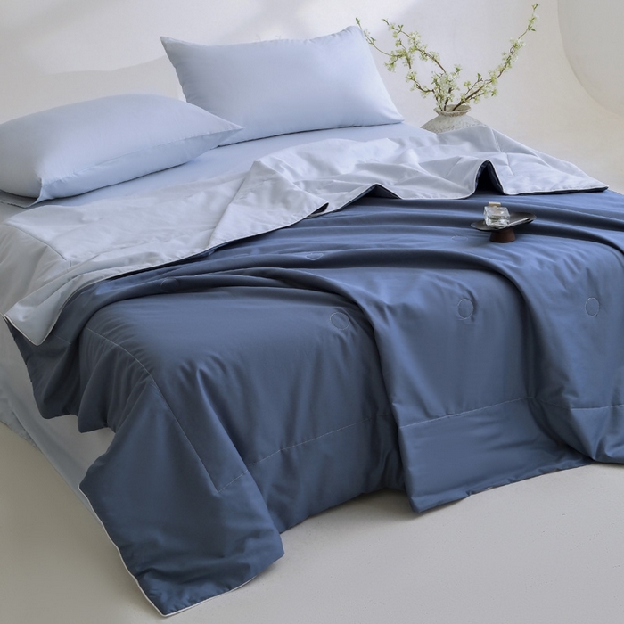 91家纺网 家纺一手货源 找家纺 （总）盛凡家纺 2026新款133*72全棉A类55大豆抗菌夏被空调被夏凉被被子被芯（包检测）