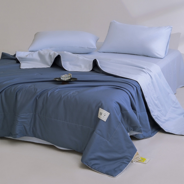 91家纺网 家纺一手货源 找家纺 （总）盛凡家纺 2026新款133*72全棉A类55大豆抗菌夏被空调被夏凉被被子被芯（包检测）