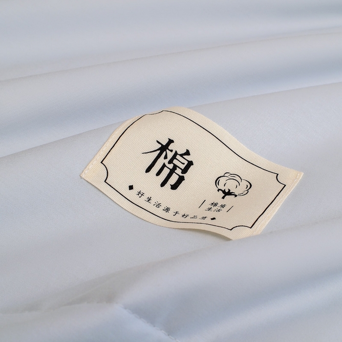 91家纺网 家纺一手货源 找家纺 盛凡家纺 2026新款133*72全棉A类55大豆抗菌夏被空调被夏凉被被子被芯（包检测） 花青兰+幻影灰