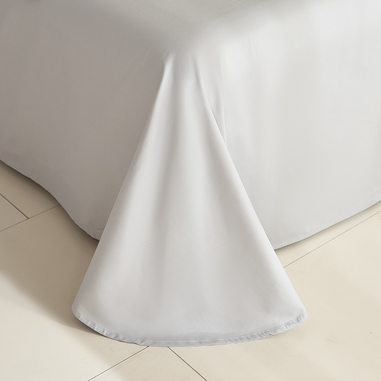 91家纺网 家纺一手货源 找家纺 新方向 2026新款数码印花50s双股全棉贡缎长绒棉四件套-迷境（严格控价 标准328元 加大348元） 迷境-爵士灰