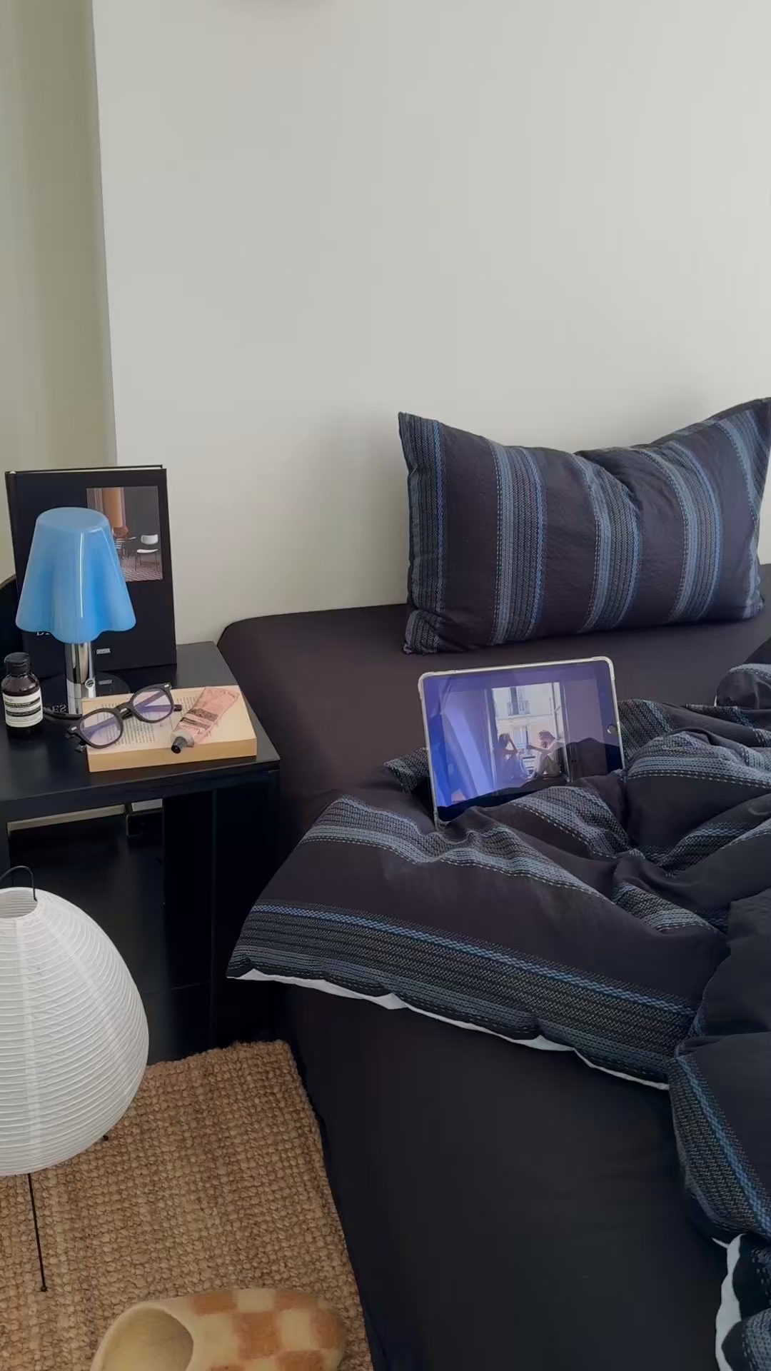 91家纺网 家纺一手货源 找家纺 初念 2026春夏新款简约泡芙纱四件套 鲸与海