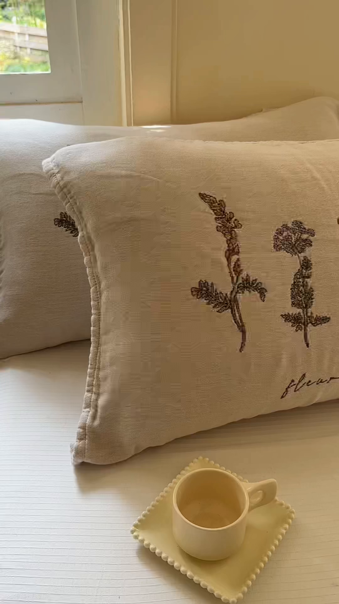 91家纺网 家纺一手货源 找家纺 朴尔家纺-毛巾被 2026新款全棉纯棉多柔AB版定位四层纱布枕巾 花意