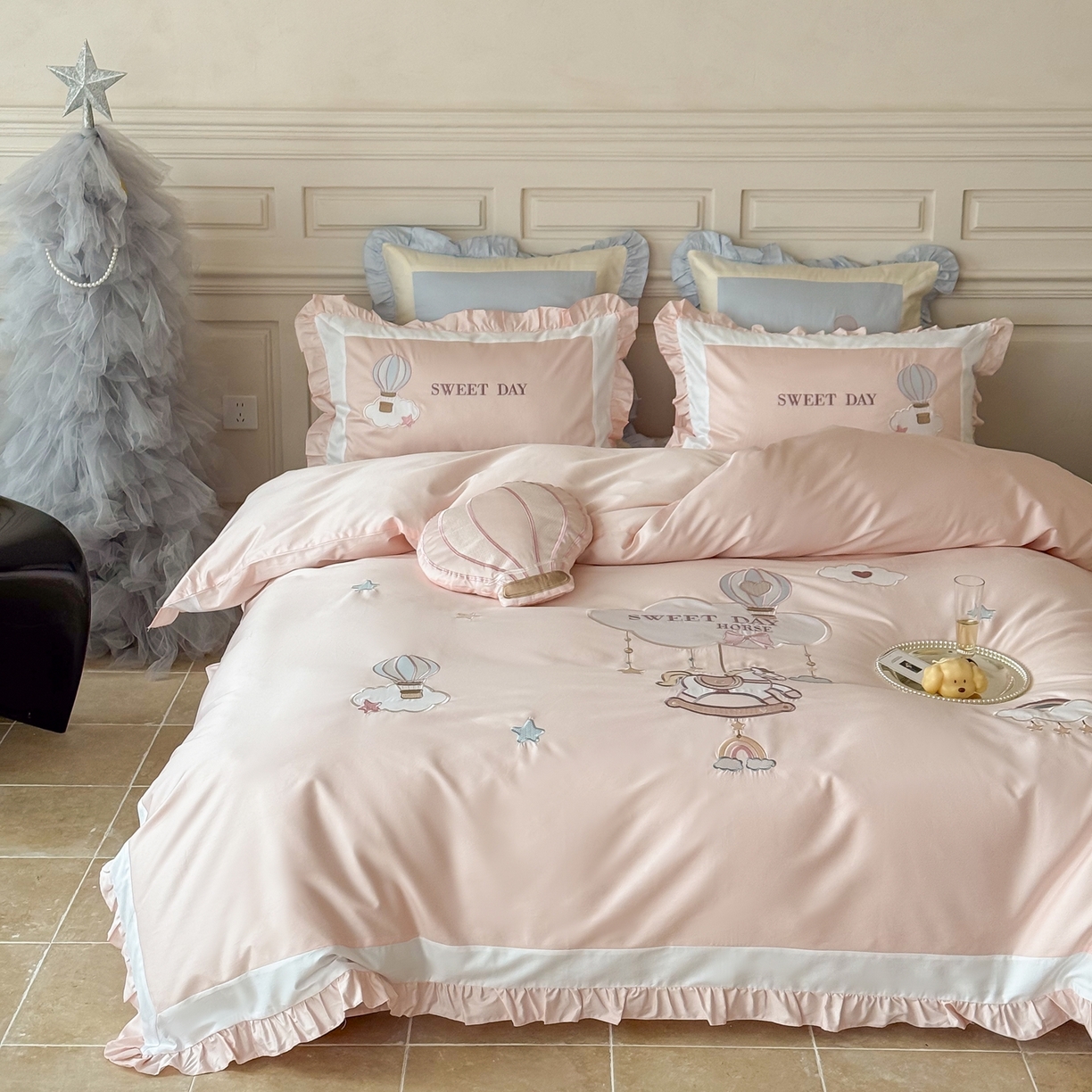 91家纺网 家纺一手货源 找家纺 西西家居 2023新款纯色凉感丝夏被 奶油咖