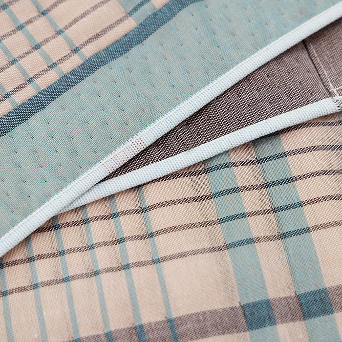 91家纺网 家纺一手货源 找家纺 朴尔家纺-毛巾被 2026新款卡通定位全棉纯棉四层纱布枕巾 优雅汪-蓝