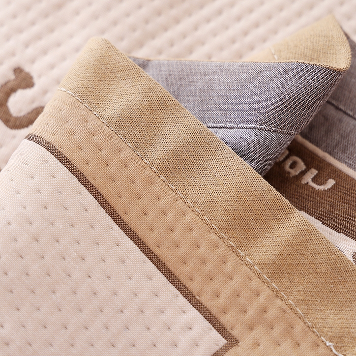 91家纺网 家纺一手货源 找家纺 朴尔家纺-毛巾被 2026新款卡通定位全棉纯棉四层纱布枕巾 奶狗小队-咖