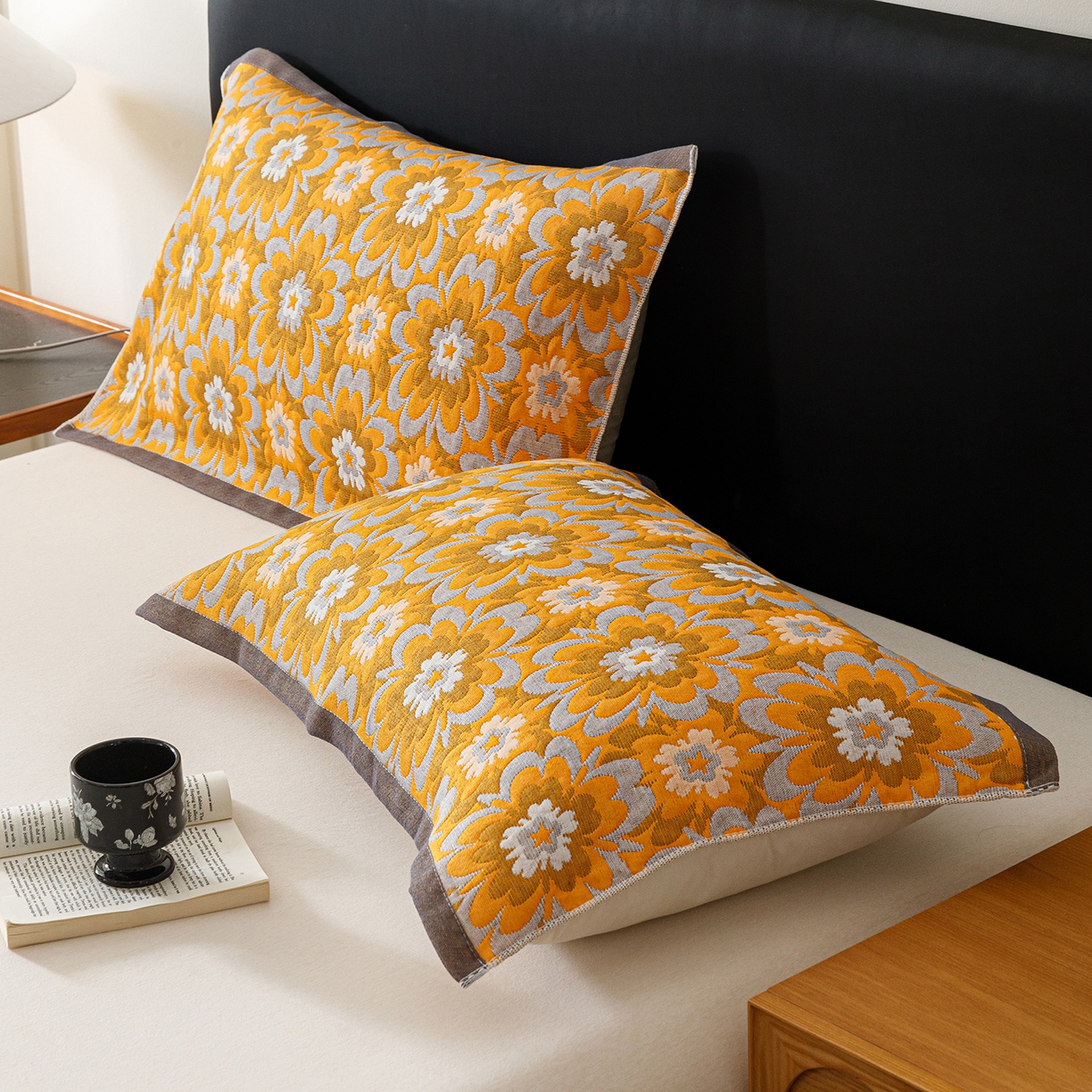 91家纺网 家纺一手货源 找家纺 朴尔家纺-毛巾被 2026新款彩棉云柔棉三层纱布毛巾被 绚烂繁花