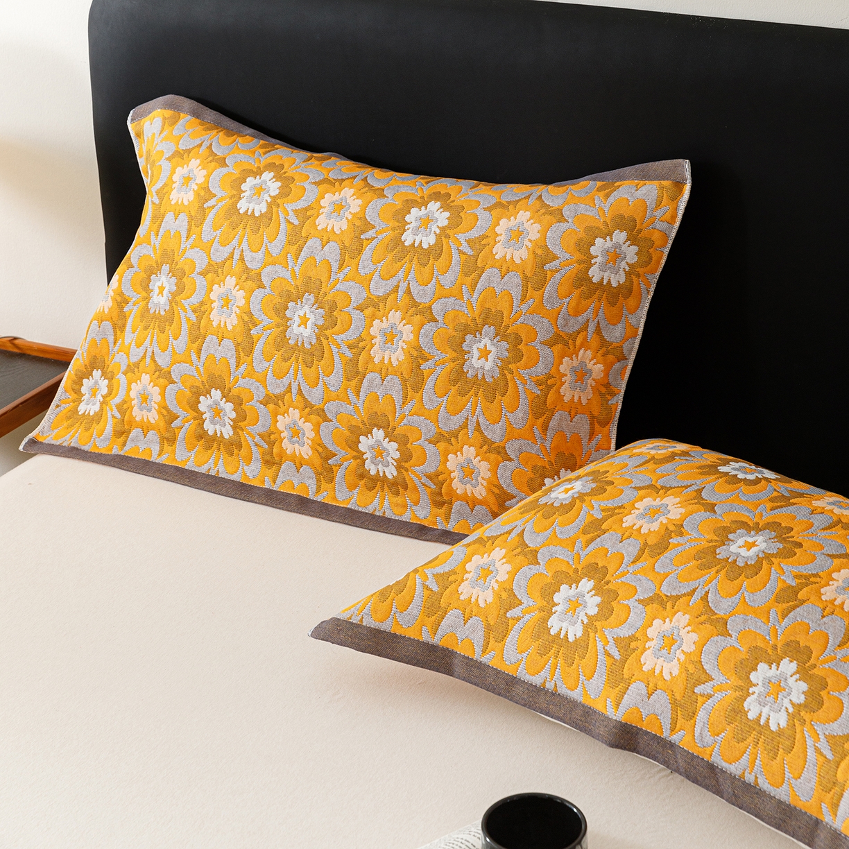 91家纺网 家纺一手货源 找家纺 朴尔家纺-毛巾被 2026新款彩棉云柔棉三层纱布毛巾被 绚烂繁花