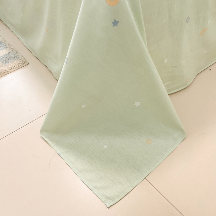 91家纺网 家纺一手货源 找家纺 盛馨家纺 2026年开学季春夏新品小清新全棉学生三件套四件套床笠四件套跑量款 安妮狗