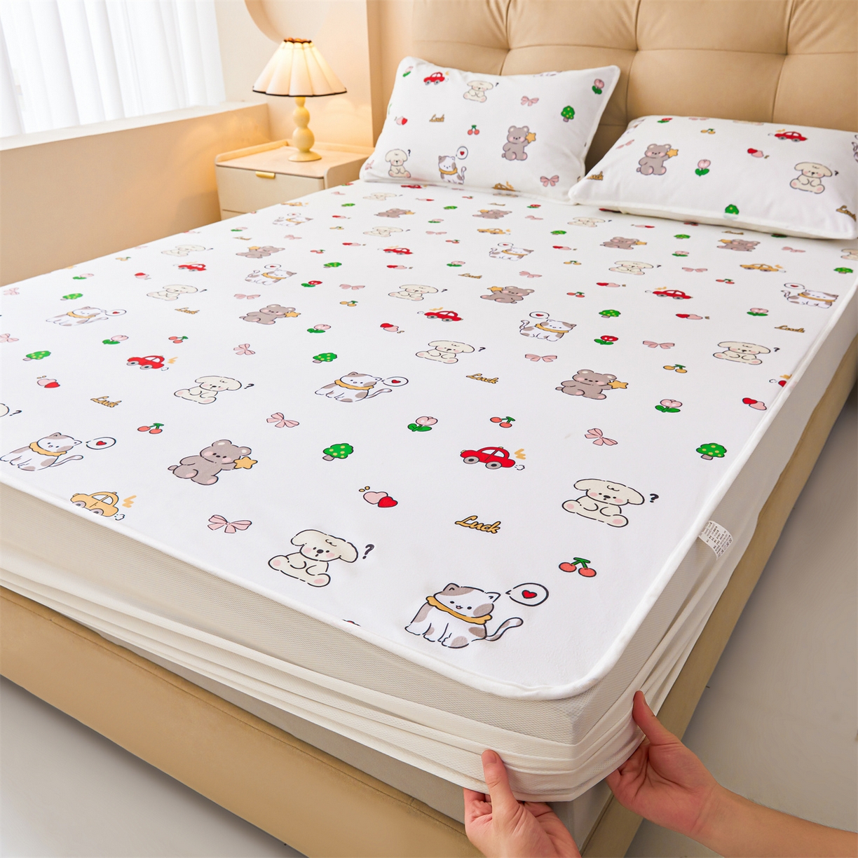 91家纺网 家纺一手货源 找家纺 （总）女子家纺 2025新款加厚保暖纯色双拼婴儿绒宝宝绒四件套