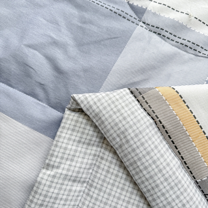 91家纺网 家纺一手货源 找家纺 憨豆家纺 2026新款双面全棉印花夏被可机洗小清新纯棉夏凉被薄被芯空调被子 简格