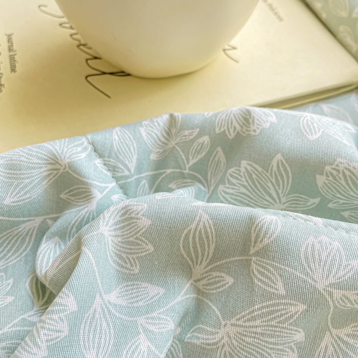 91家纺网 家纺一手货源 找家纺 憨豆家纺 2026新款双面全棉印花夏被可机洗小清新纯棉夏凉被薄被芯空调被子 轻盈如羽