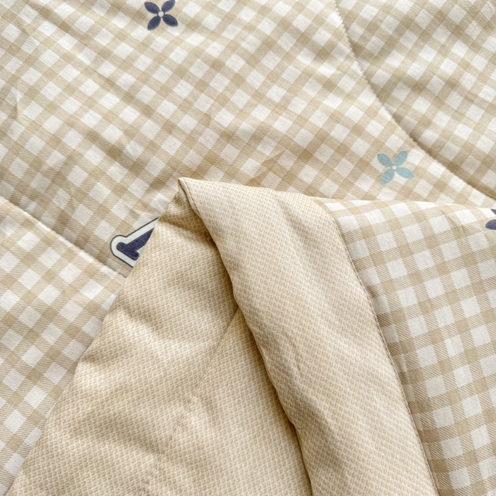 91家纺网 家纺一手货源 找家纺 憨豆家纺 2026新款双面全棉印花夏被可机洗小清新纯棉夏凉被薄被芯空调被子 时光意境