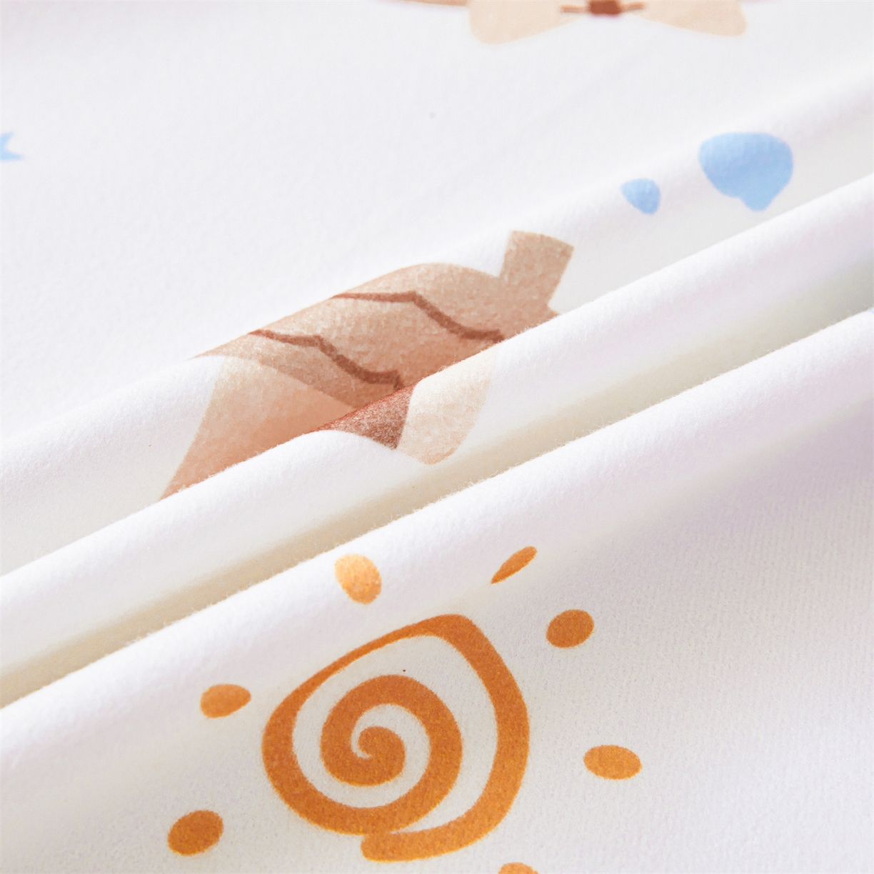 91家纺网 家纺一手货源 找家纺 女子家纺 2026春夏新款TPU防水隔尿床护垫床笠款印花小清新卡通儿童床垫保护套 防水床笠-呆萌熊