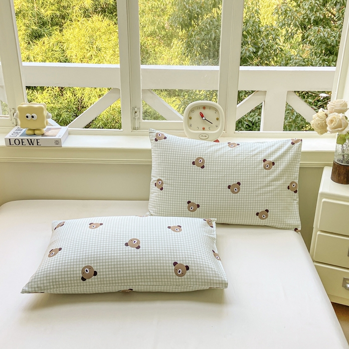 91家纺网 家纺一手货源 找家纺 憨豆家纺 2026新款双面全棉印花夏被可机洗小清新纯棉夏凉被薄被芯空调被子 小浣熊