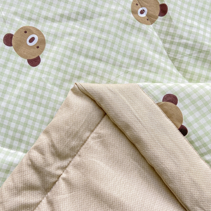 91家纺网 家纺一手货源 找家纺 憨豆家纺 2026新款双面全棉印花夏被可机洗小清新纯棉夏凉被薄被芯空调被子 小浣熊