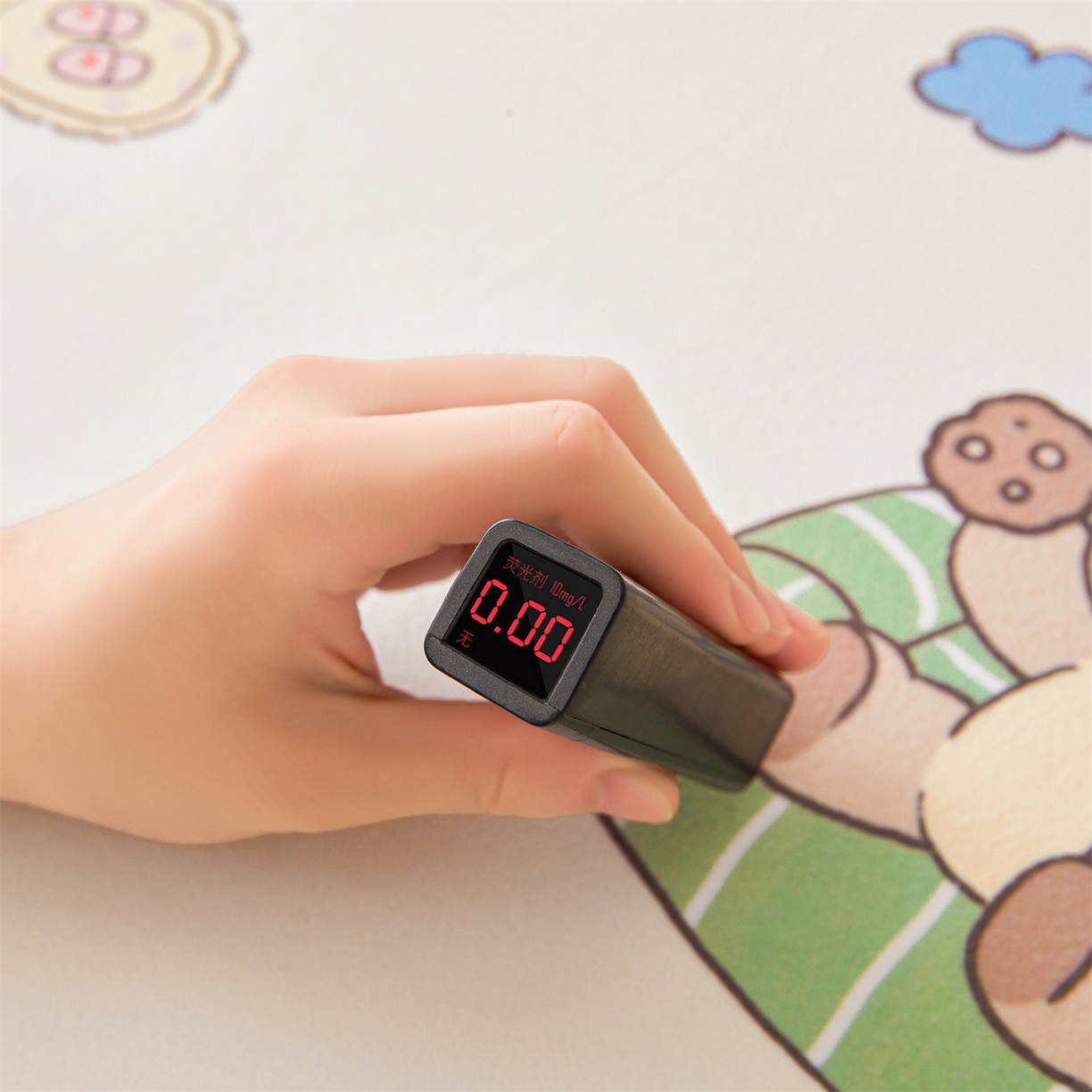 91家纺网 家纺一手货源 找家纺 女子家纺 2026春夏新款TPU防水隔尿床护垫床笠款印花小清新卡通儿童床垫保护套 防水床笠-沙发熊