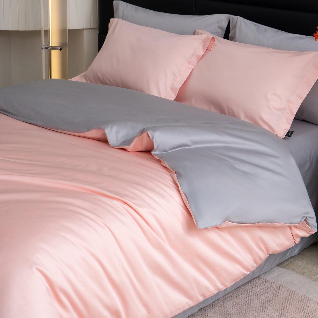 91家纺网 家纺一手货源 找家纺 （总）凌云家纺 2026春夏新款A类100支长绒棉四件套-辉煌 礼盒装 提供买家秀  联系客服