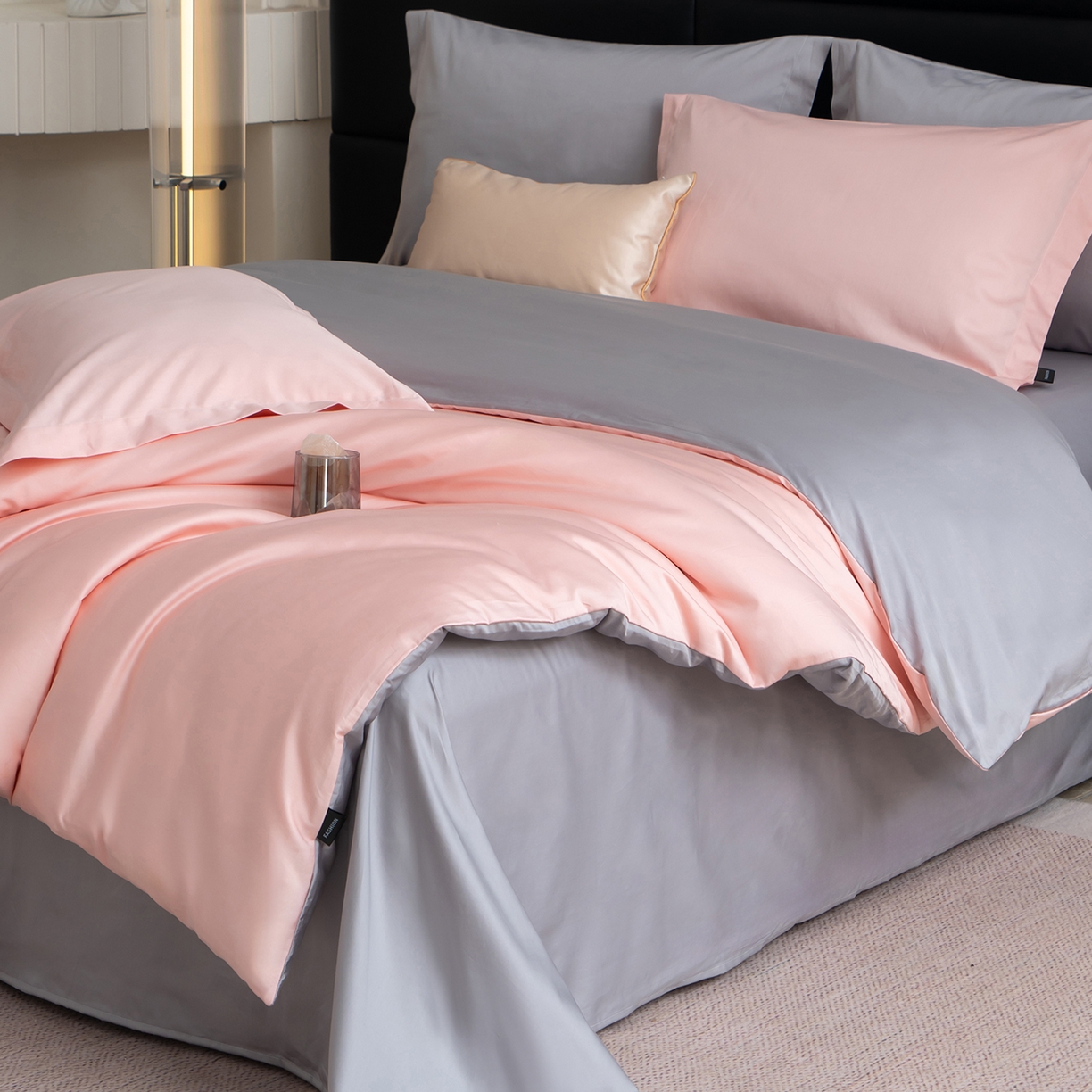 91家纺网 家纺一手货源 找家纺 （总）凌云家纺 2026春夏新款A类100支长绒棉四件套-辉煌 礼盒装 提供买家秀  联系客服