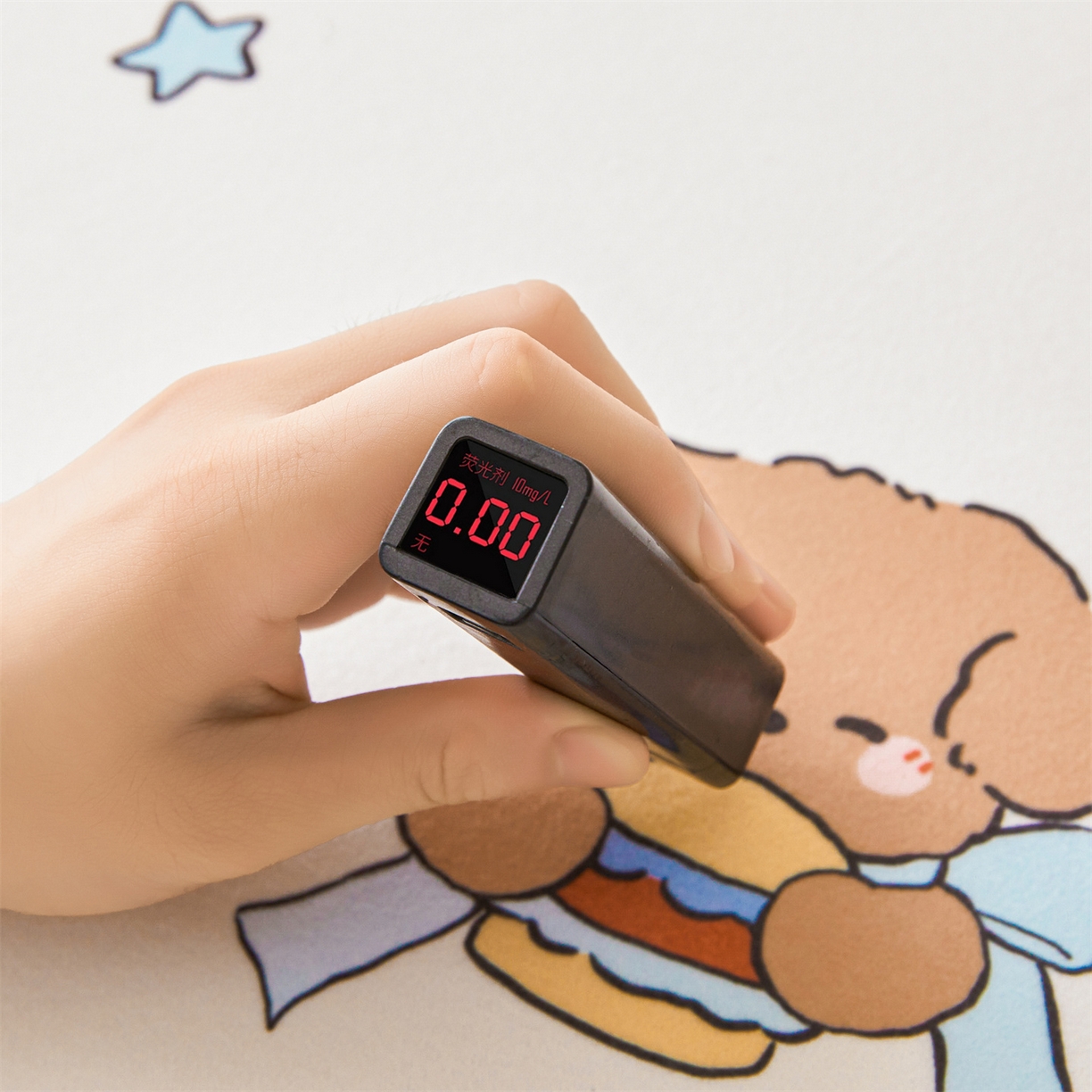 91家纺网 家纺一手货源 找家纺 女子家纺 2026春夏新款TPU防水隔尿床护垫床笠款印花小清新卡通儿童床垫保护套 防水床笠-吐司熊