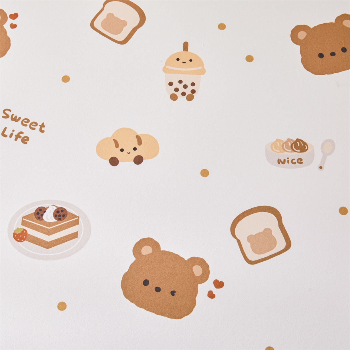 91家纺网 家纺一手货源 找家纺 女子家纺 2026春夏新款TPU防水隔尿床护垫床笠款印花小清新卡通儿童床垫保护套 防水床笠-小能派对