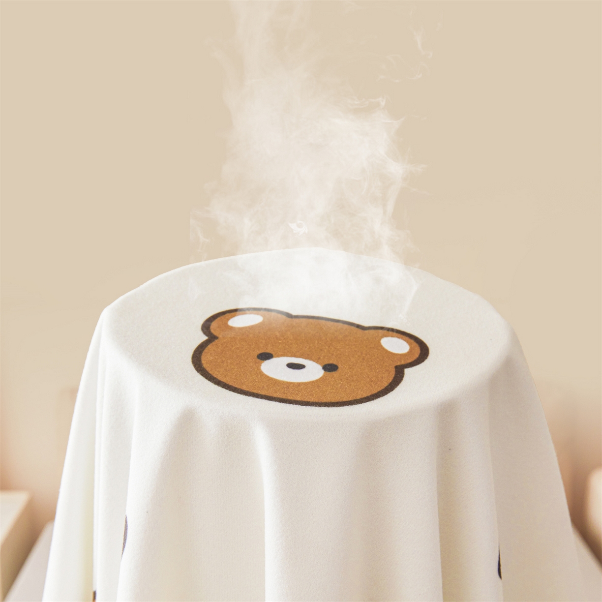 91家纺网 家纺一手货源 找家纺 女子家纺 2026春夏新款TPU防水隔尿床护垫床笠款印花小清新卡通儿童床垫保护套 防水床笠-小熊派对