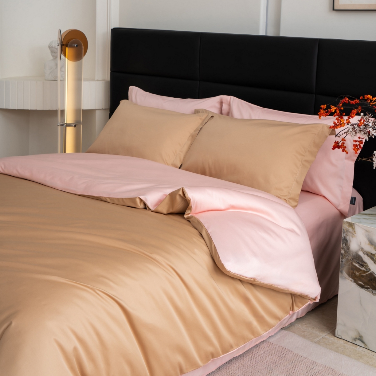 91家纺网 家纺一手货源 找家纺 凌云家纺 2026春夏新款A类100支长绒棉四件套-辉煌 礼盒装 提供买家秀  联系客服 辉煌（金玉）