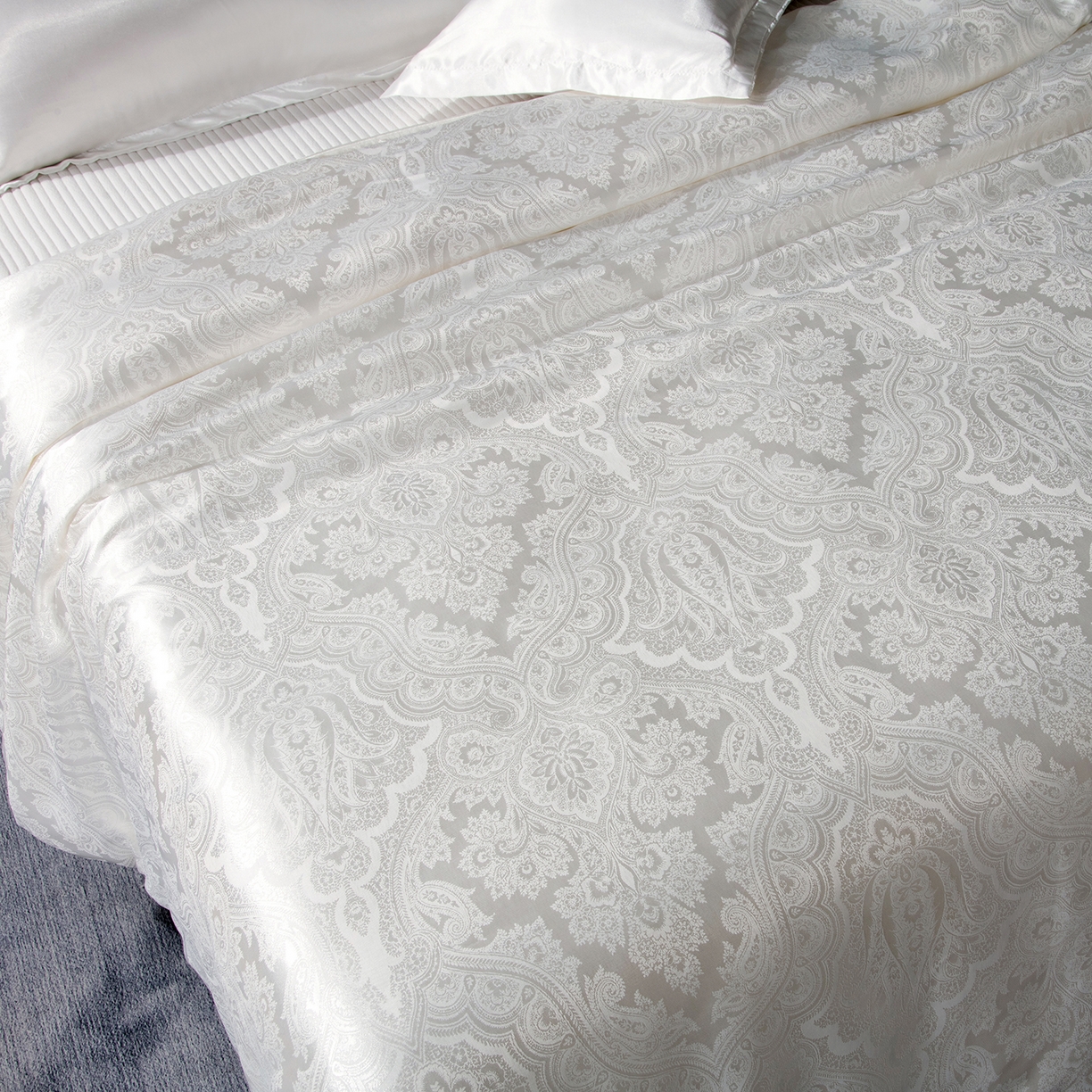 91家纺网 家纺一手货源 找家纺 （总）鑫田家纺 2026新款大提花100%蚕丝被柞蚕丝夏凉被春秋被冬被子母被礼品被夏被桑蚕丝被