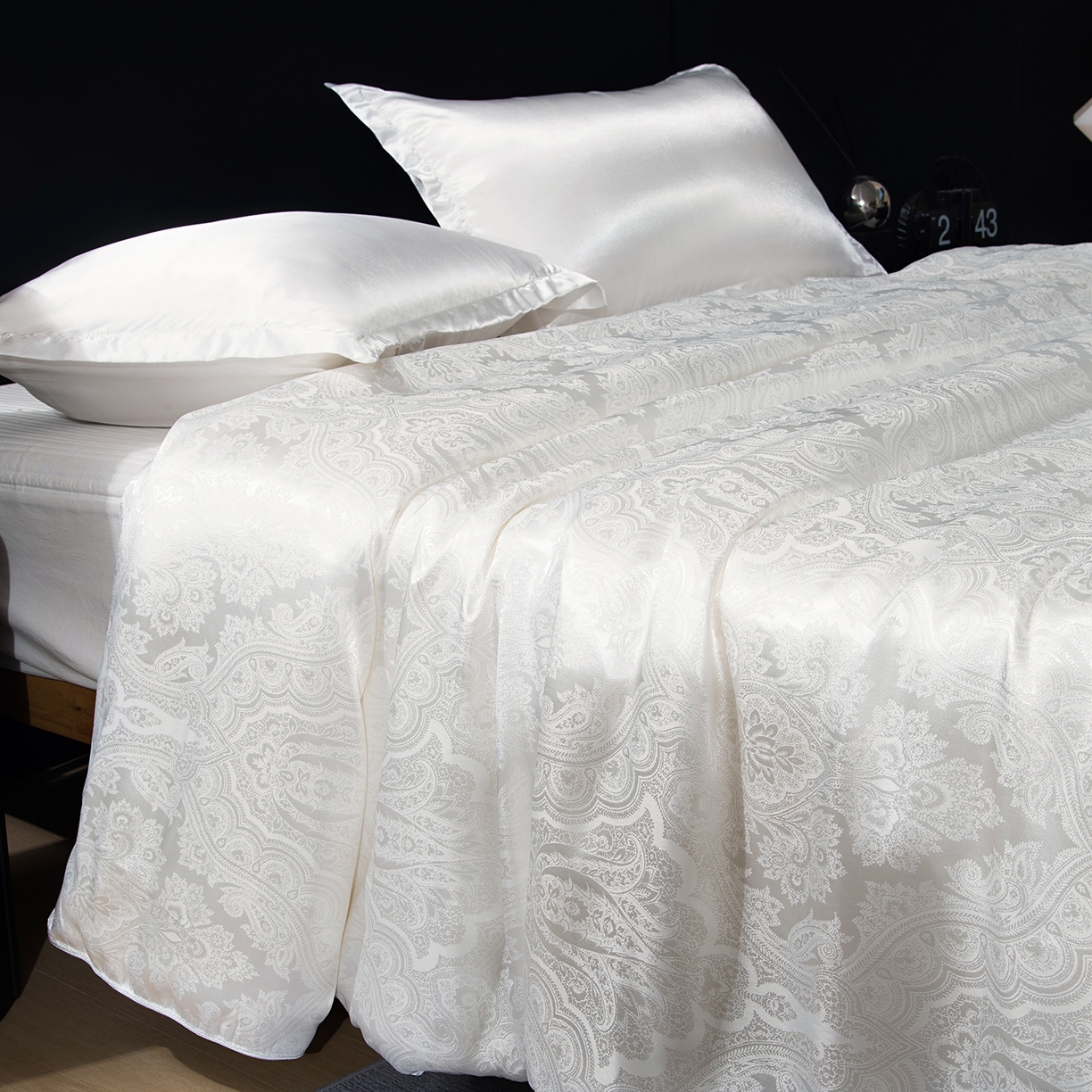 91家纺网 家纺一手货源 找家纺 （总）鑫田家纺 2026新款大提花100%蚕丝被柞蚕丝夏凉被春秋被冬被子母被礼品被夏被桑蚕丝被