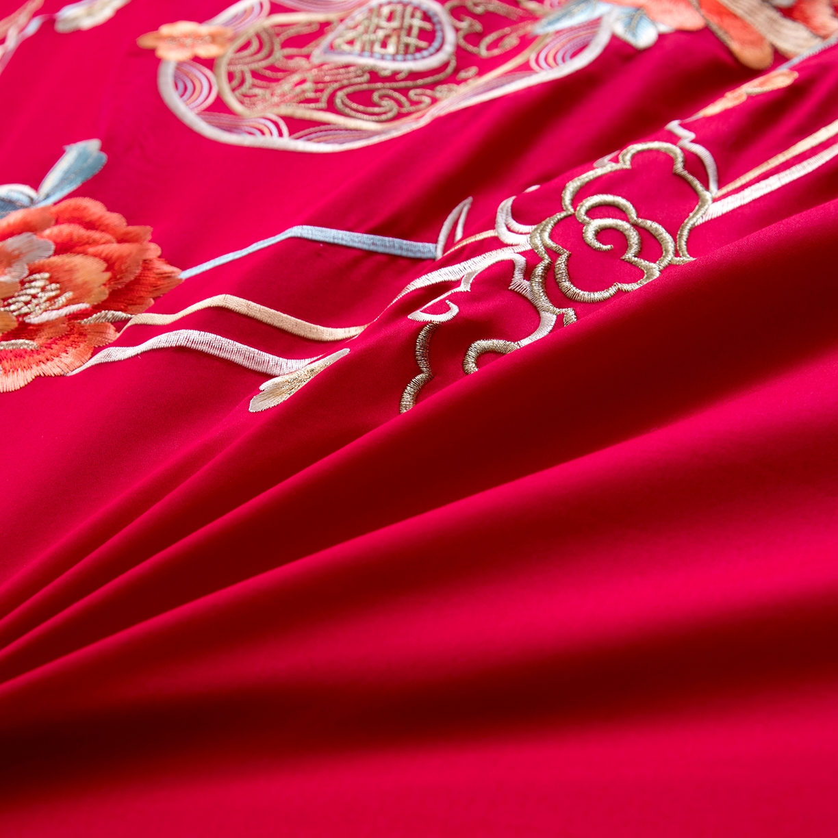 91家纺网 家纺一手货源 找家纺 （总）鑫田家纺 2026新款60支全棉婚庆蚕丝被100%柞蚕丝夏被春秋被冬被子母被礼品被桑蚕丝被