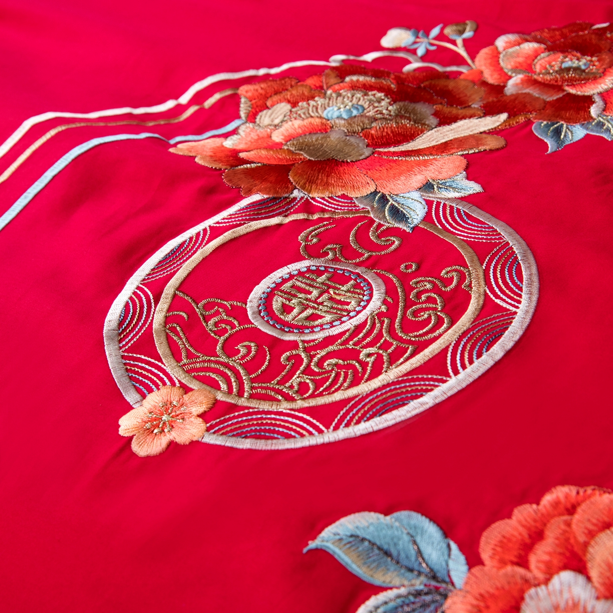 91家纺网 家纺一手货源 找家纺 （总）鑫田家纺 2026新款60支全棉婚庆蚕丝被100%柞蚕丝夏被春秋被冬被子母被礼品被桑蚕丝被