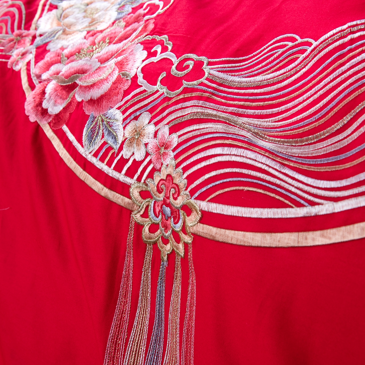 91家纺网 家纺一手货源 找家纺 鑫田家纺 2026新款60支全棉婚庆蚕丝被100%柞蚕丝夏被春秋被冬被子母被礼品被桑蚕丝被 喜结连理