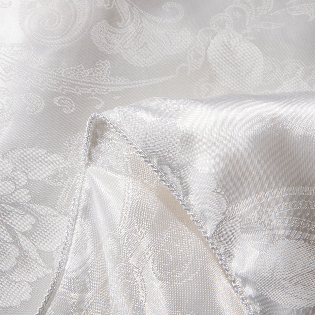 91家纺网 家纺一手货源 找家纺 鑫田家纺 2026新款100%蚕丝被柞蚕丝夏凉被牡丹花大提花春秋被冬被子母被礼品被夏被桑蚕丝被 牡丹花-白色