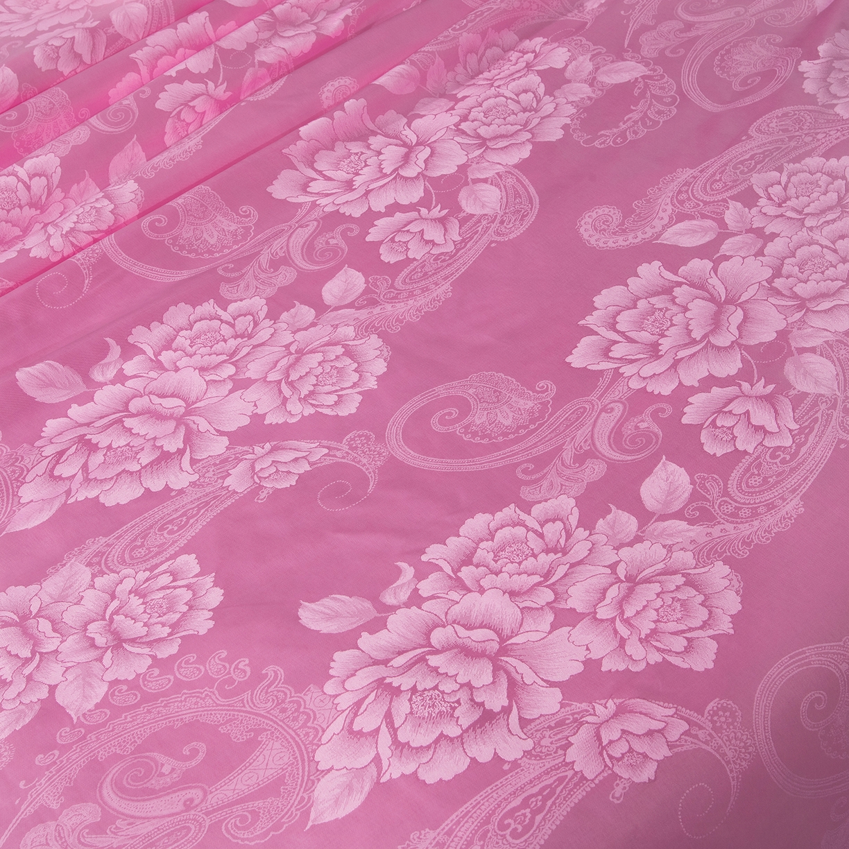 91家纺网 家纺一手货源 找家纺 鑫田家纺 2026新款100%蚕丝被柞蚕丝夏凉被牡丹花大提花春秋被冬被子母被礼品被夏被桑蚕丝被 牡丹花-粉色