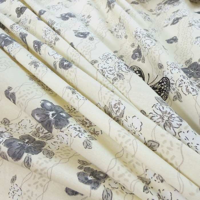 91家纺网 家纺一手货源 找家纺 铭博家纺 新款直播爆款网红全棉四件套13070印花吊边一字绣纯棉被套工艺款 花素蝶栖