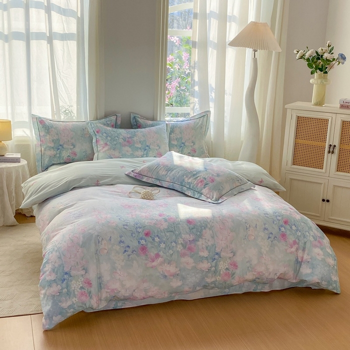 91家纺网 家纺一手货源 找家纺 （总）凌鼎 2026新款全棉数码印花四件套